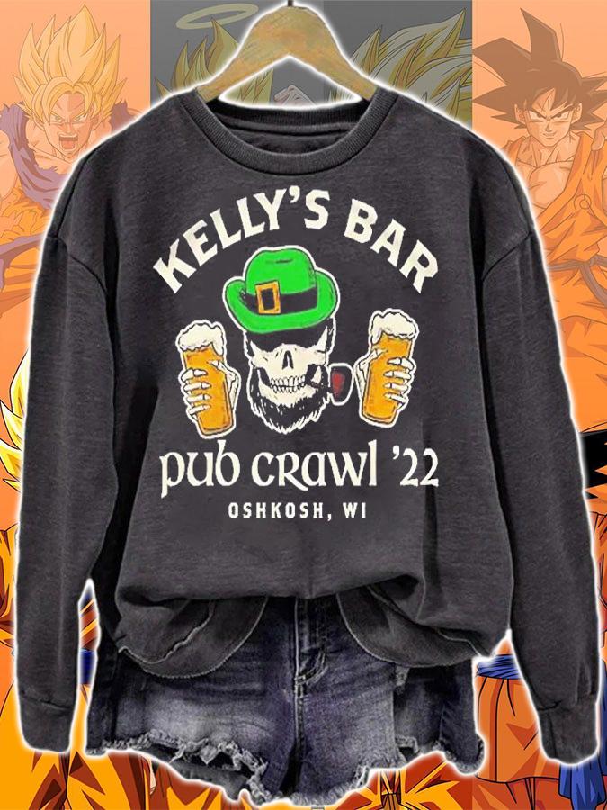 Kelly's Bar Pub Crawl '22 T-Shirt t-shirt sweatshirt