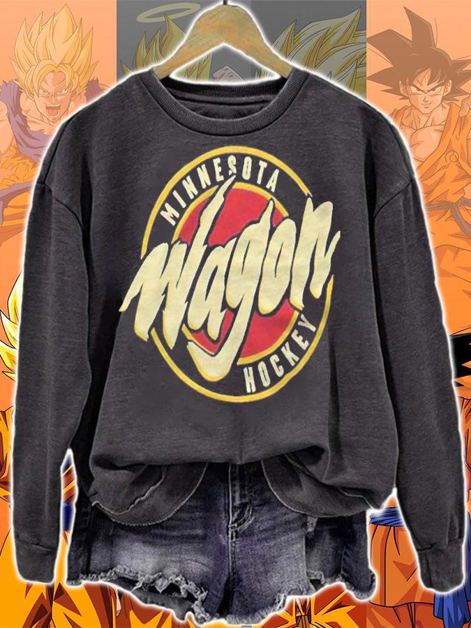 Minnesota Hockey Wagon logo T-shirt t-shirt sweatshirt