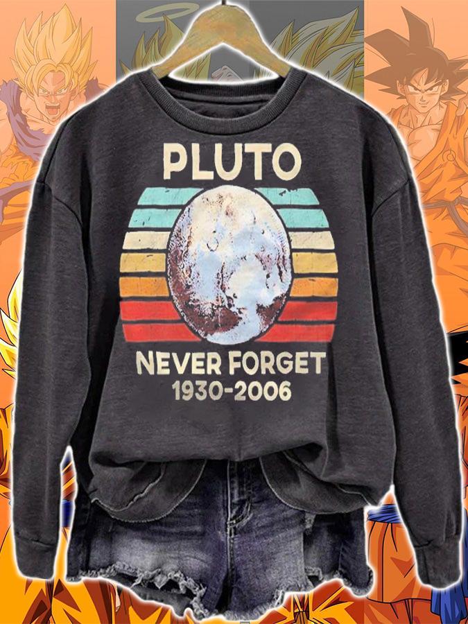 Pluto never forget 1930-2006 Vintage T-shirt t-shirt sweatshirt
