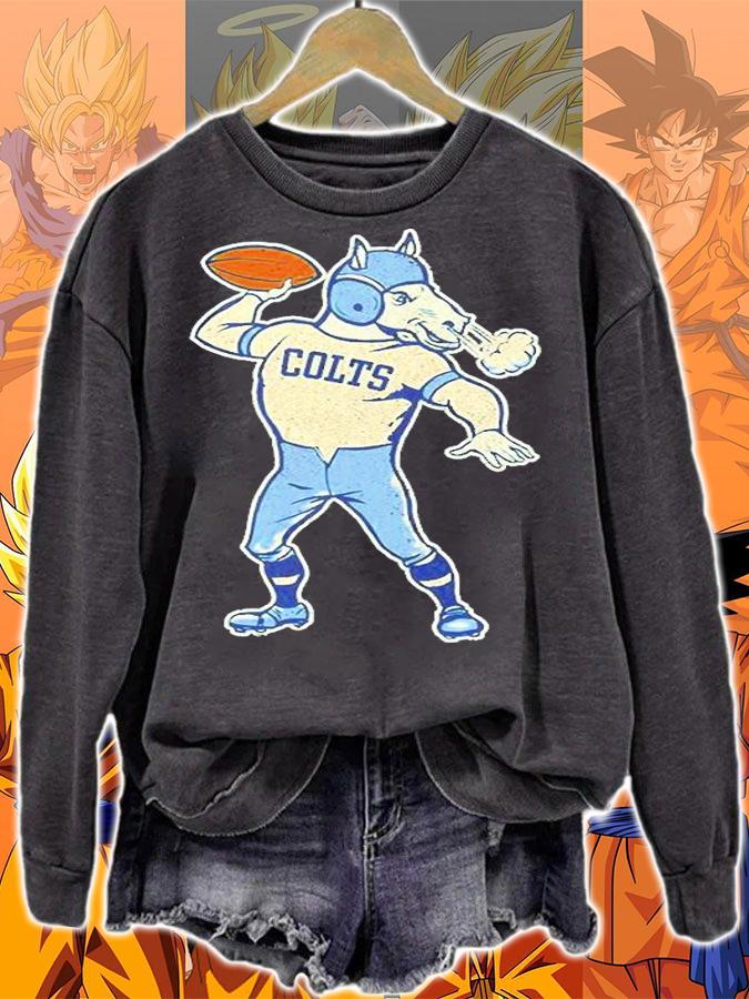 Retro Indianapolis Colts Original Concept Mascot Shirt t-shirt sweatshirt