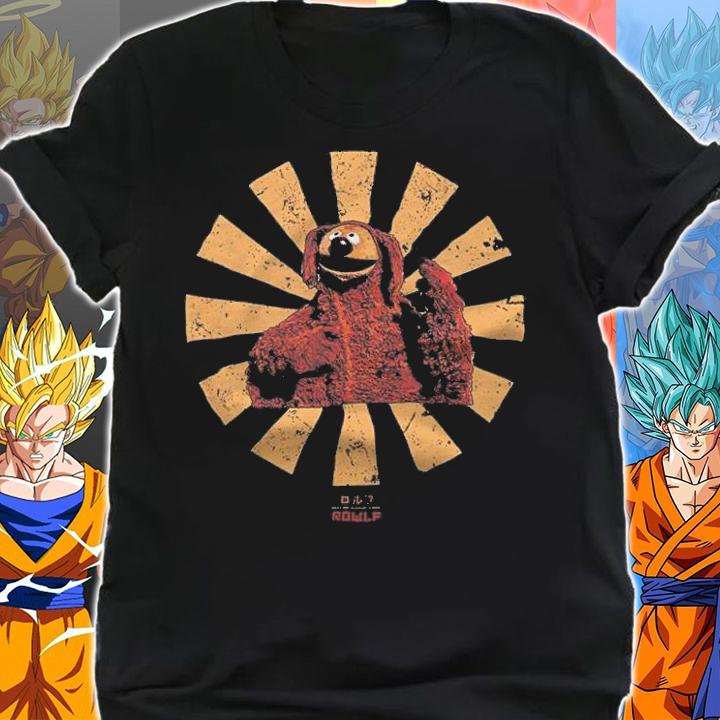 Rowlf The Dog Retro Japanese Muppets Shirt t-shirt shirt