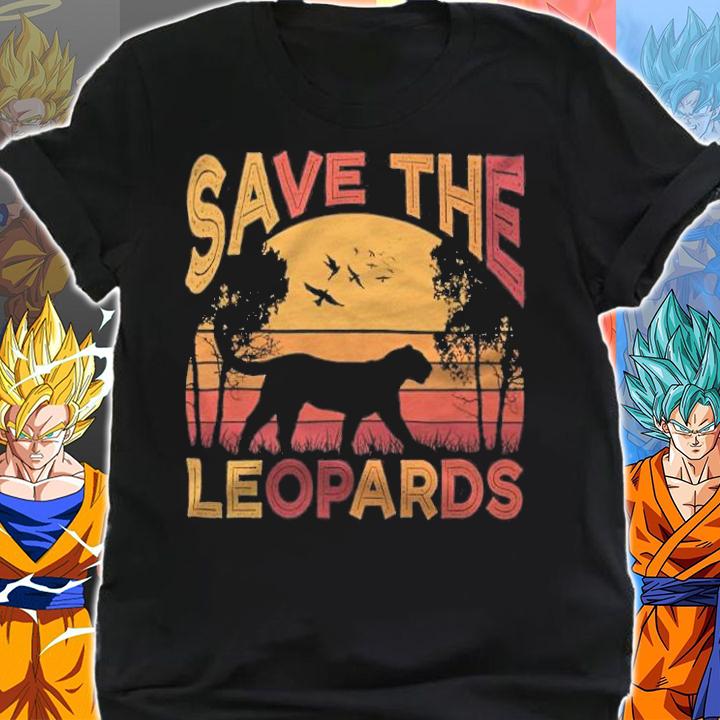 Save the Leopards Vintage T-shirt t-shirt shirt