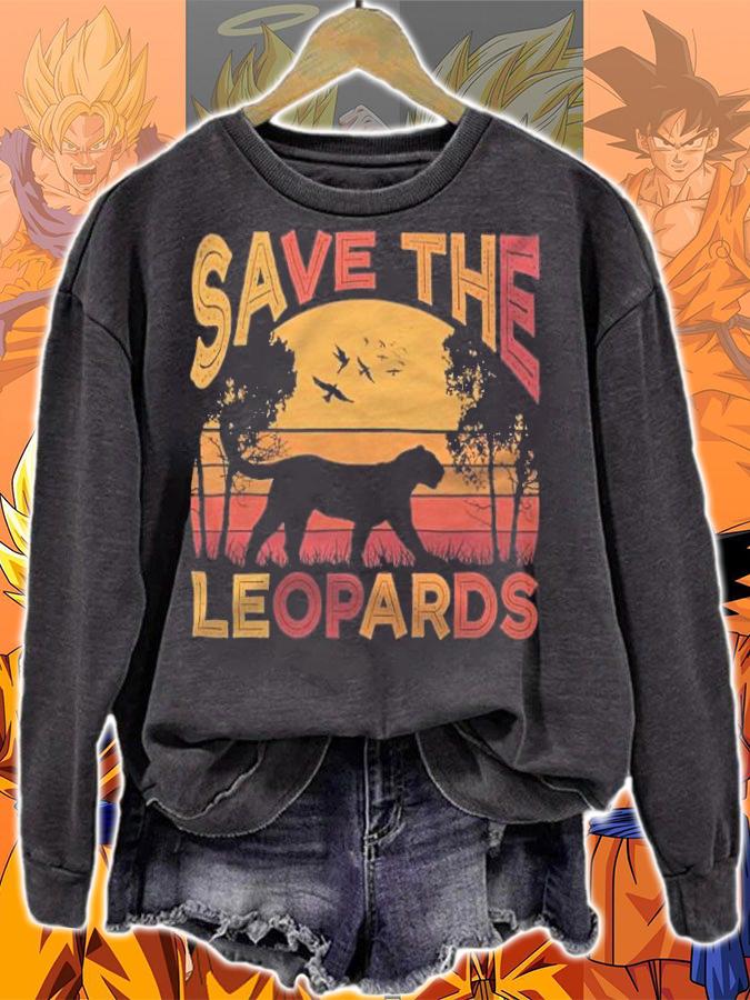 Save the Leopards Vintage T-shirt t-shirt sweatshirt