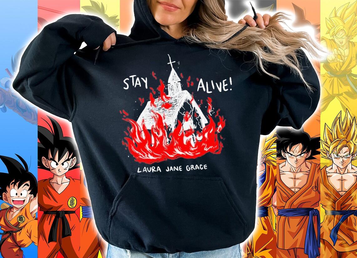 Laura Jane Grace Stay Alive Church T-Shirt t-shirt hoodie