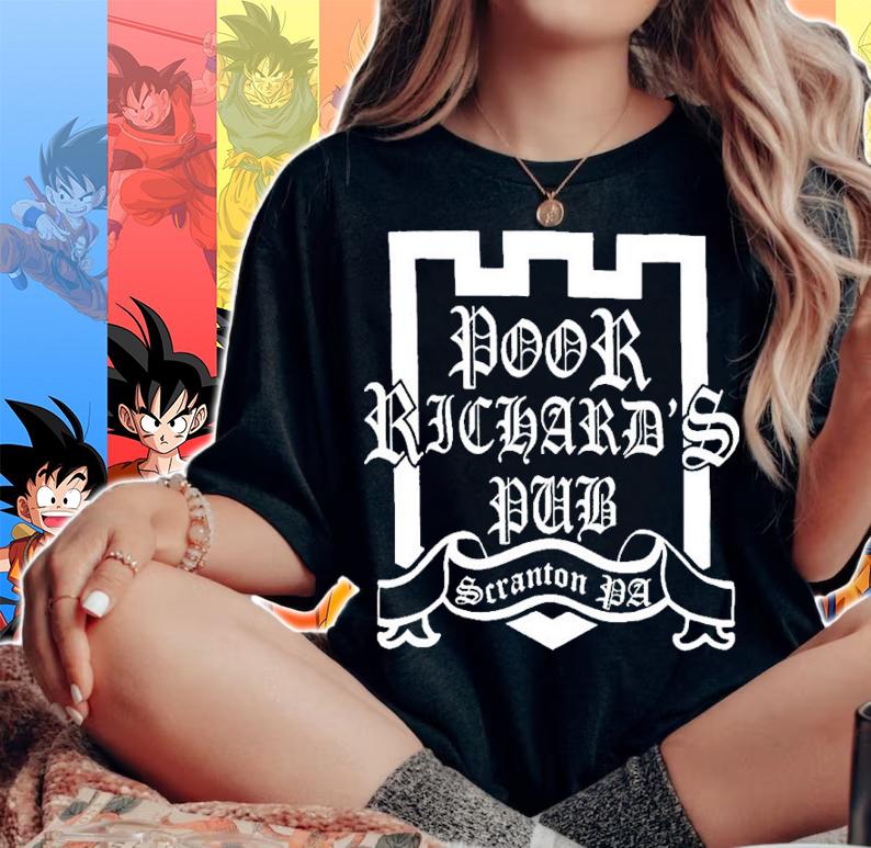 Poor Richard's Pub Scranton PA Shirt t-shirt woman shirt