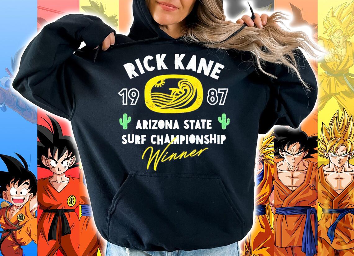 Rick Kane 1987 Arizona State Surf Championship Shirt t-shirt hoodie