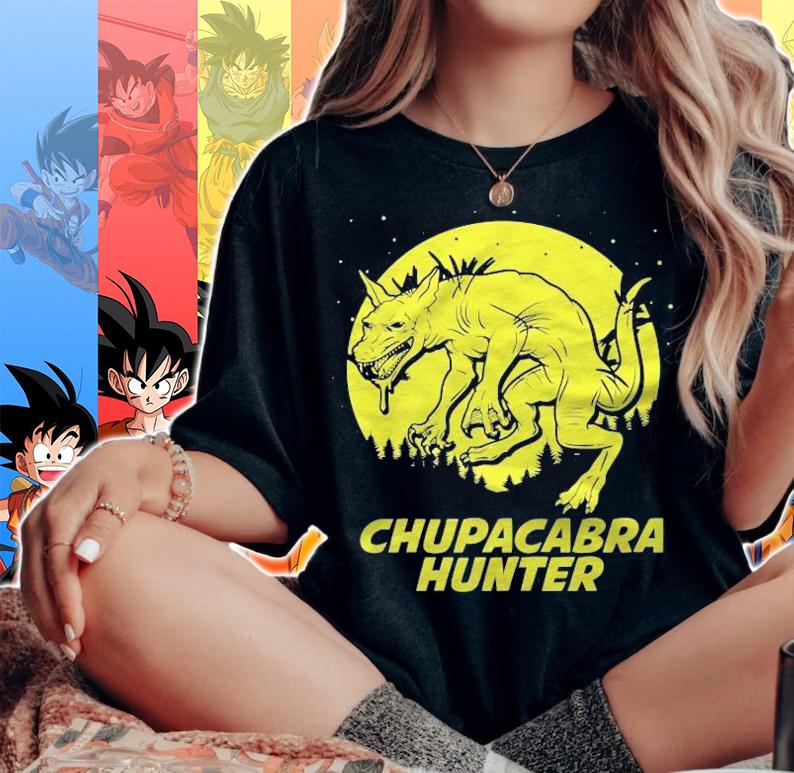 Chupacabra Hide & Seek Hunter Champion Cryptid Shirt t-shirt woman shirt