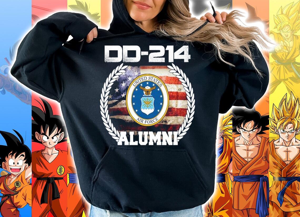 DD 214 Air Force Alumni Veterans T-Shirt t-shirt hoodie