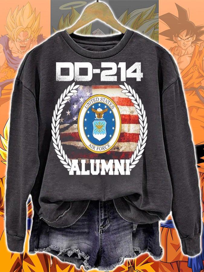 DD 214 Air Force Alumni Veterans T-Shirt t-shirt sweatshirt