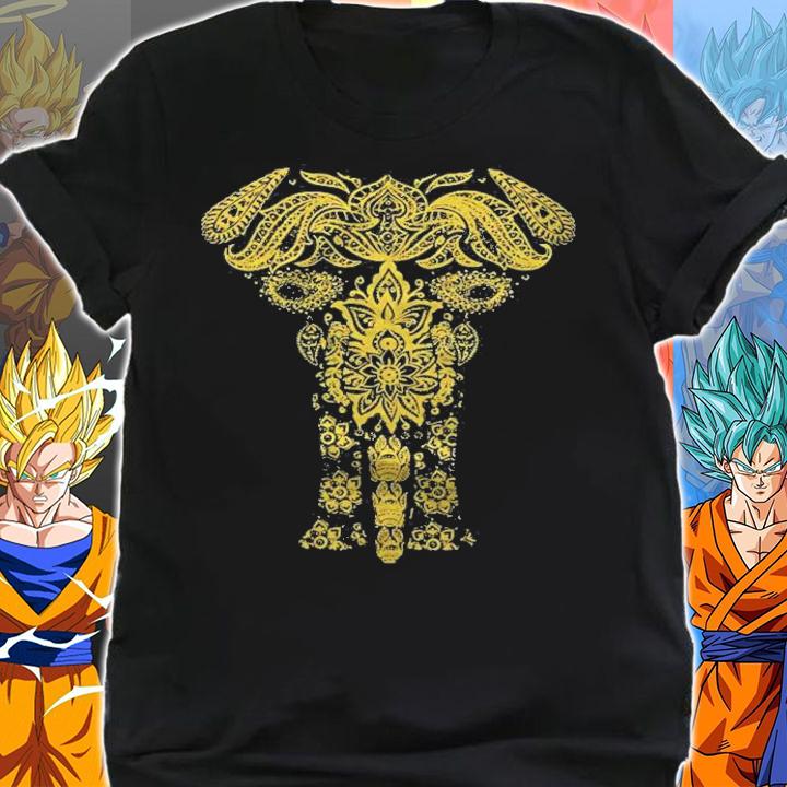 Elephant Pattern Largest Existing Land Animals T-shirt t-shirt shirt