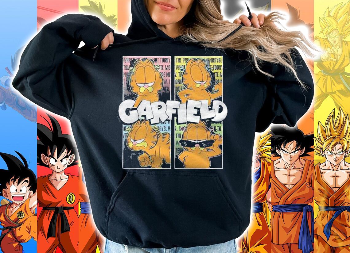 Garfield Many Garfield Moods 4 Grid Shirt t-shirt hoodie