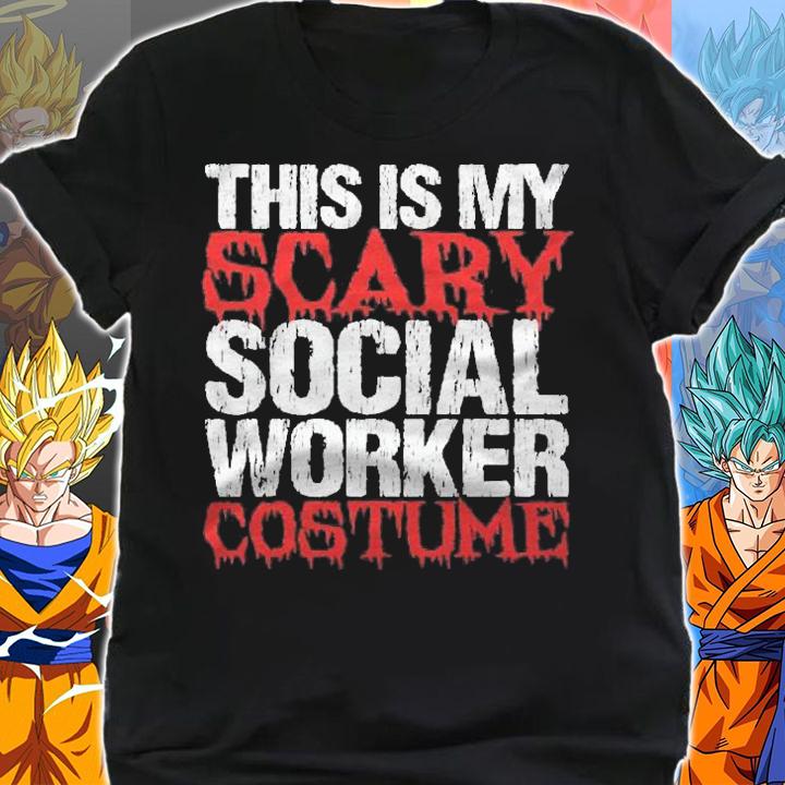 Halloween Scary Social Worker Costume Shirt t-shirt shirt