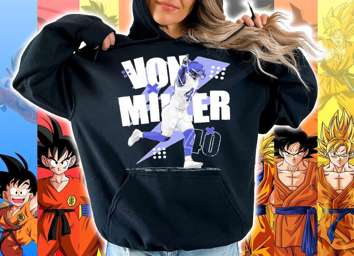 Von Miller Los Angeles R Celebration Football Shirt t-shirt hoodie