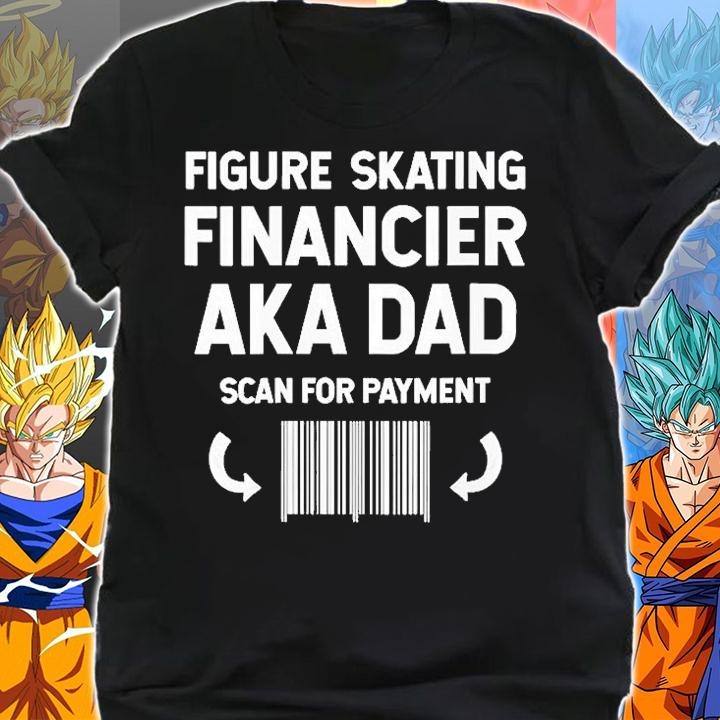 Womens Figure Skating Dad Financier Aka Dad T-Shirt t-shirt shirt