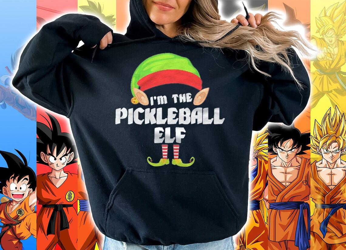 Funny Pickleball Elf Matching Family Group Pj Christmas Shirt t-shirt hoodie