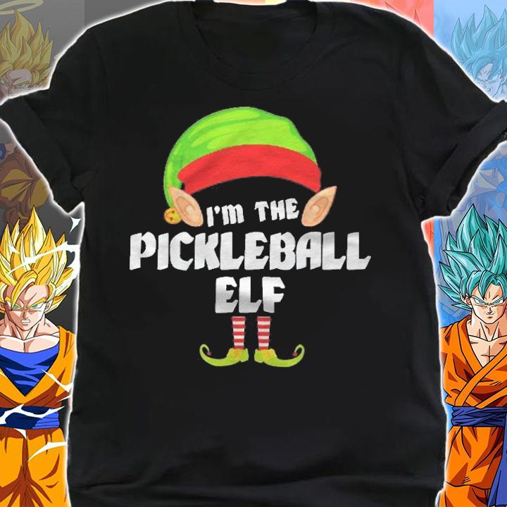 Funny Pickleball Elf Matching Family Group Pj Christmas Shirt t-shirt shirt