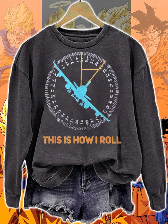 Funny Plane Flying Design For Pilot Shirt t-shirt sweatshirt
