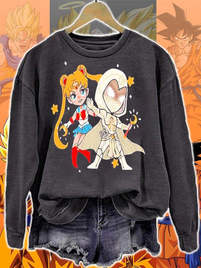 Gabi Tired Artist Sailor Moon Knight T-Shirt t-shirt sweatshirt