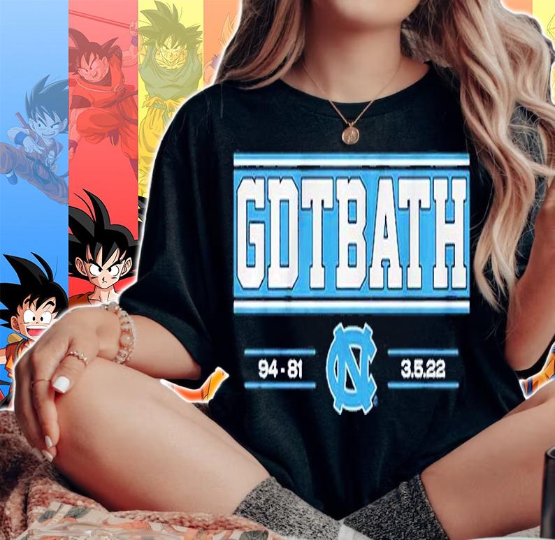 GDTBATH North Carolina Basketball T-Shirt t-shirt woman shirt
