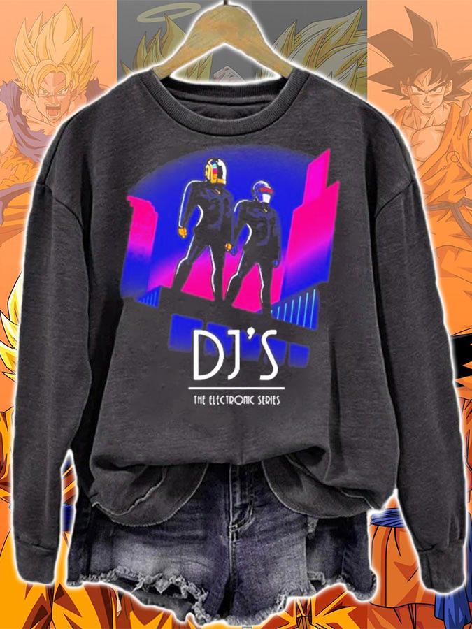 Daft Punk DJ'S The Electronic Series Shirt t-shirt sweatshirt