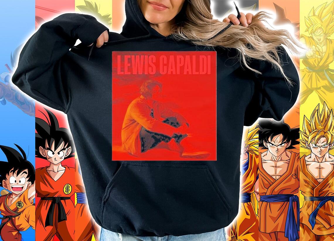 Lewis Capaldi  Album Cover Red Text T-Shirt t-shirt hoodie