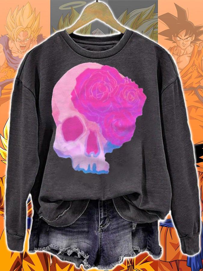 Taliesin pink goth Skull T-shirt t-shirt sweatshirt