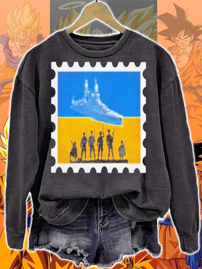Ukraine Postage Stamp Flag Pride Vintage Shirt t-shirt sweatshirt