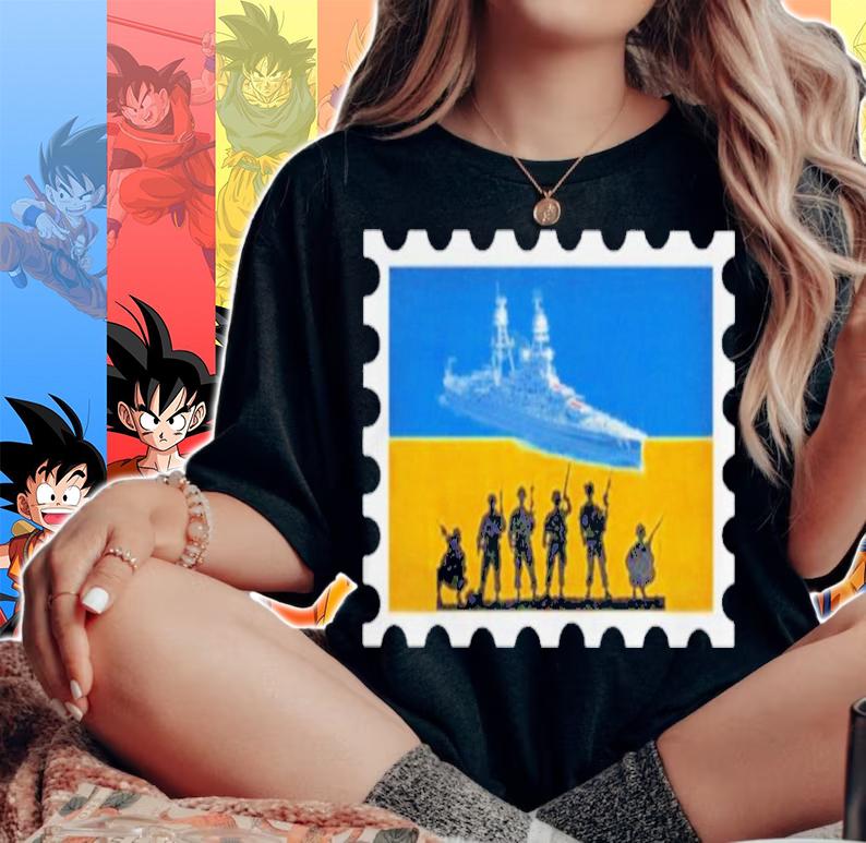 Ukraine Postage Stamp Flag Pride Vintage Shirt t-shirt woman shirt