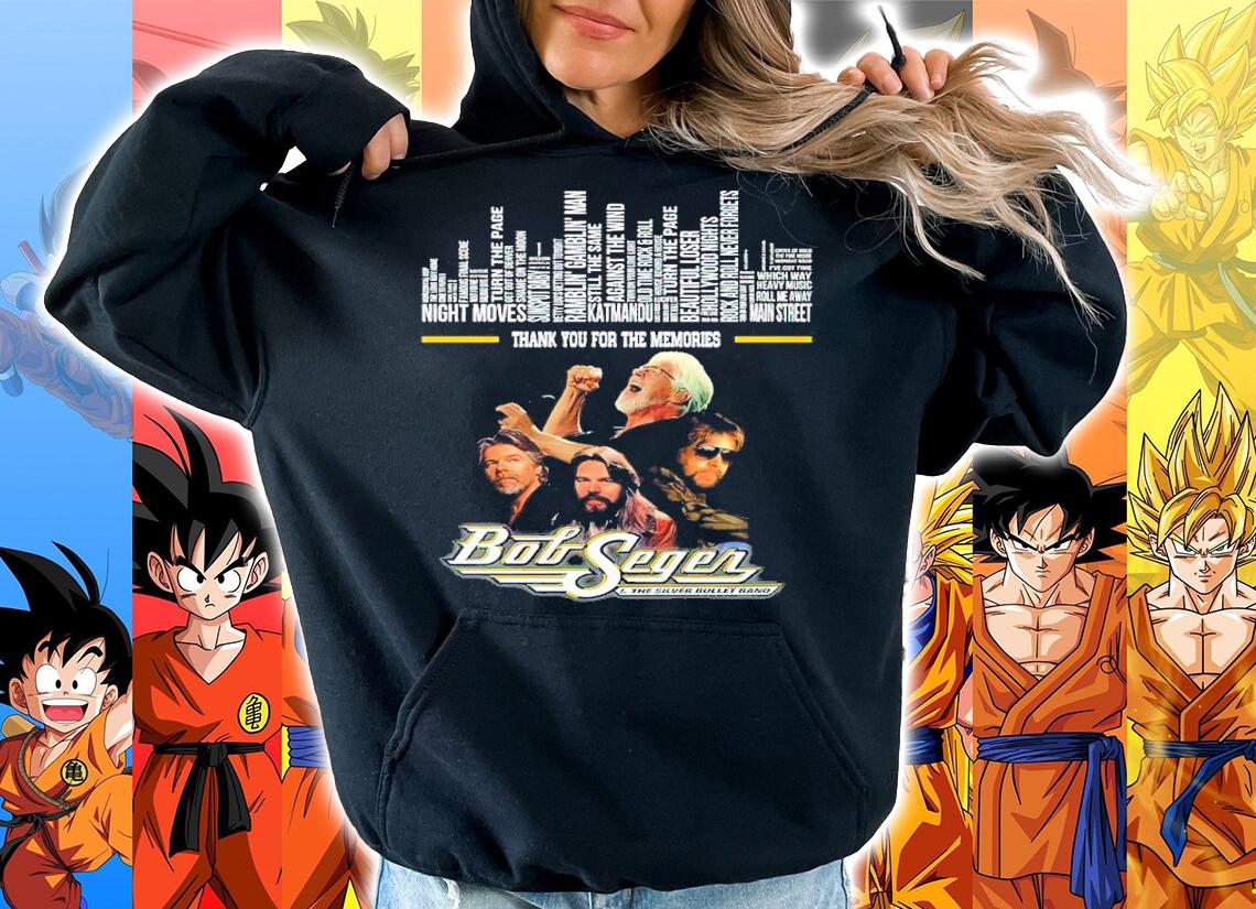 Bob Seger The Silver Bullet Band Thank You For The Memories t-shirt hoodie