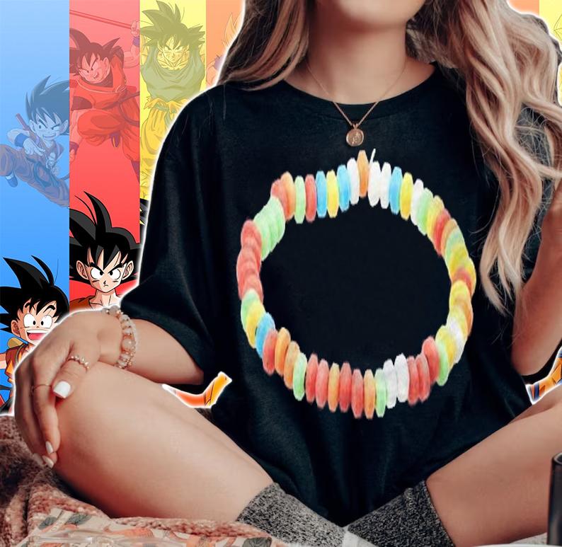 Candy Bracelet Necklace Old Fashioned Candy Shirt woman shirt