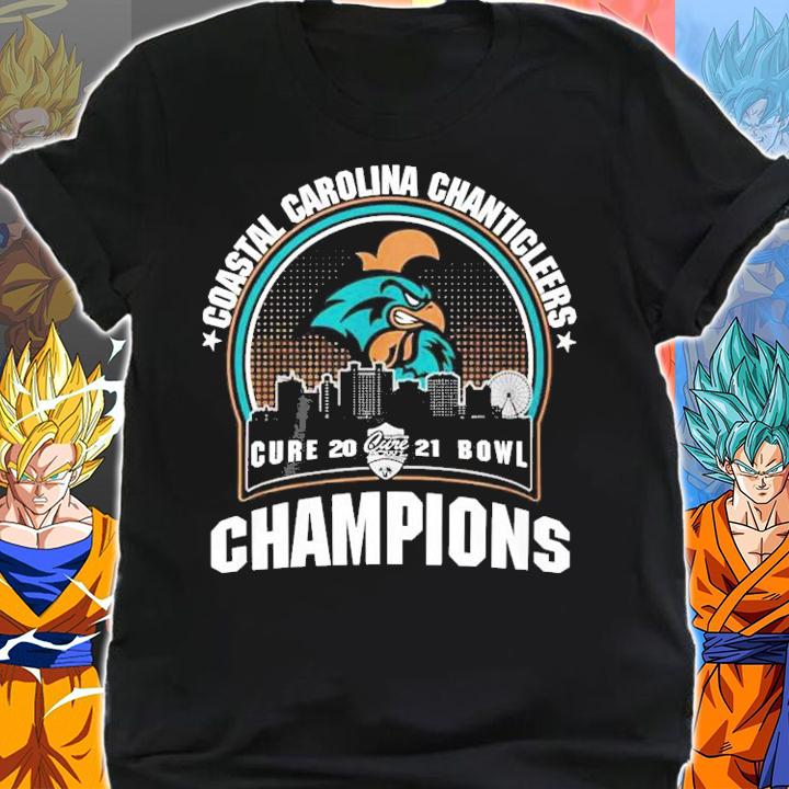 Coastal Carolina Chanticleers Cure 2021 Bowl Champions t-shirt shirt