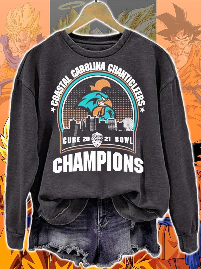 Coastal Carolina Chanticleers Cure 2021 Bowl Champions t-shirt sweatshirt