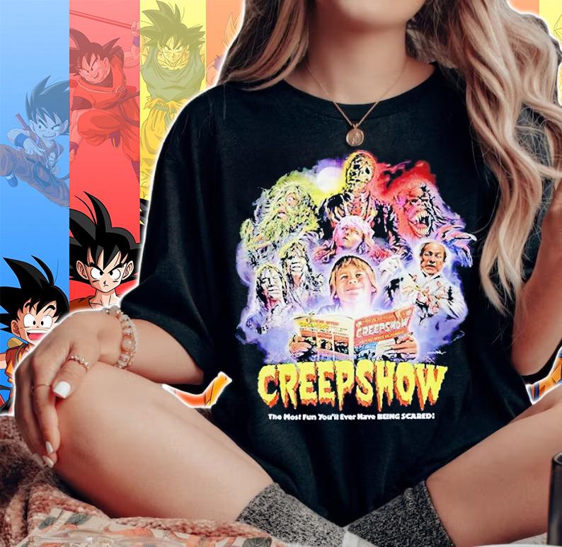 Creepshow TV Series Halloween t-shirt woman shirt