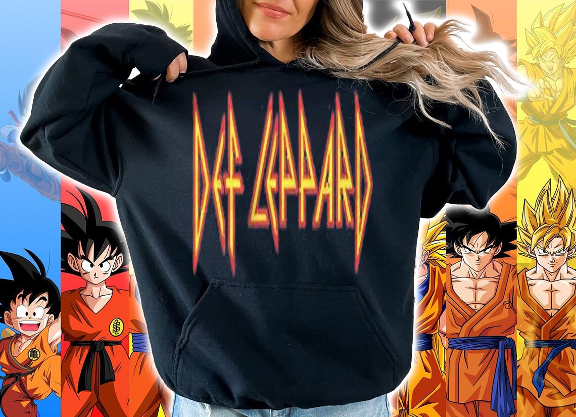 Def Leppard Classic Logo Pocket T-shirt hoodie