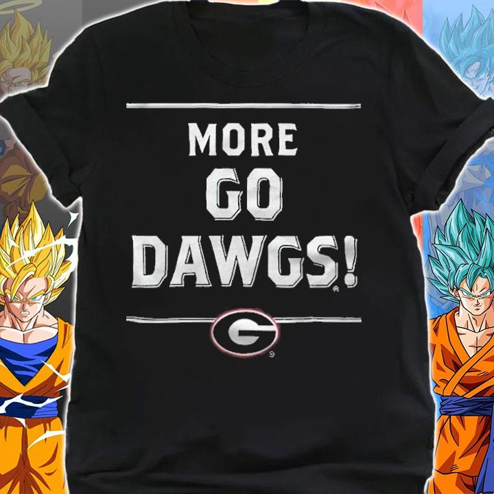 Georgia Bulldogs more go dawgs T-shirt shirt