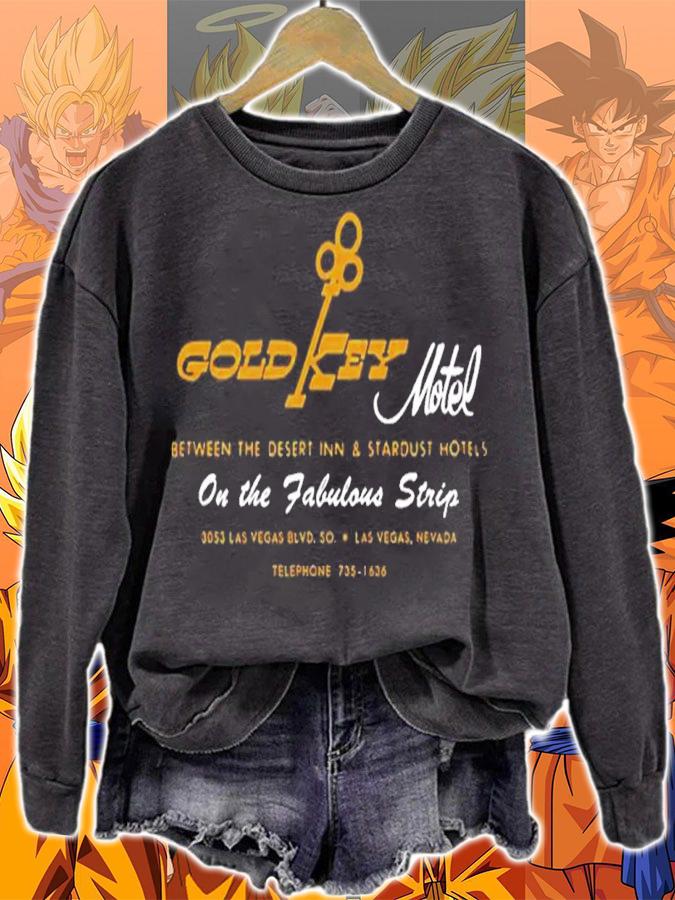 Gold Key Motel In The Fabulous Strip Vintage Las Vegas Shirt sweatshirt