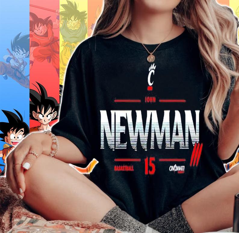John Newman III Player Cincinnati Basketball Shirt woman shirt