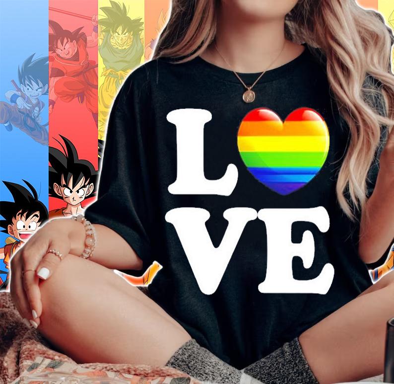 Love Gay Pride Rainbow Flag Homosexual Lgbt Pullover T-Shirt woman shirt