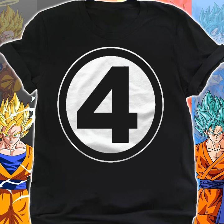Marvel Fantastic Four Bold Center Chest Logo t-shirt shirt