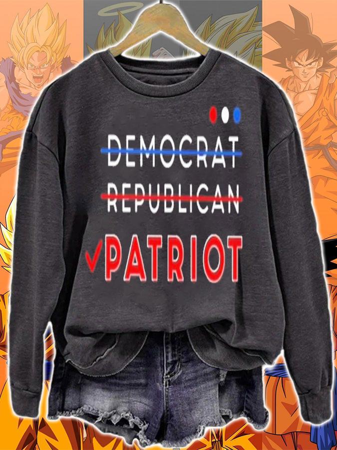 Official democratic Republic The Patriot Shirt sweatshirt