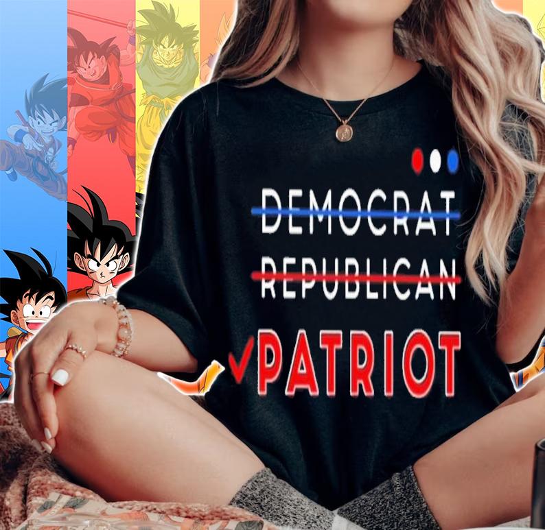 Official democratic Republic The Patriot Shirt woman shirt