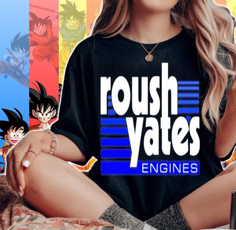 Roush Yates Engines Retro Logo Shirt woman shirt