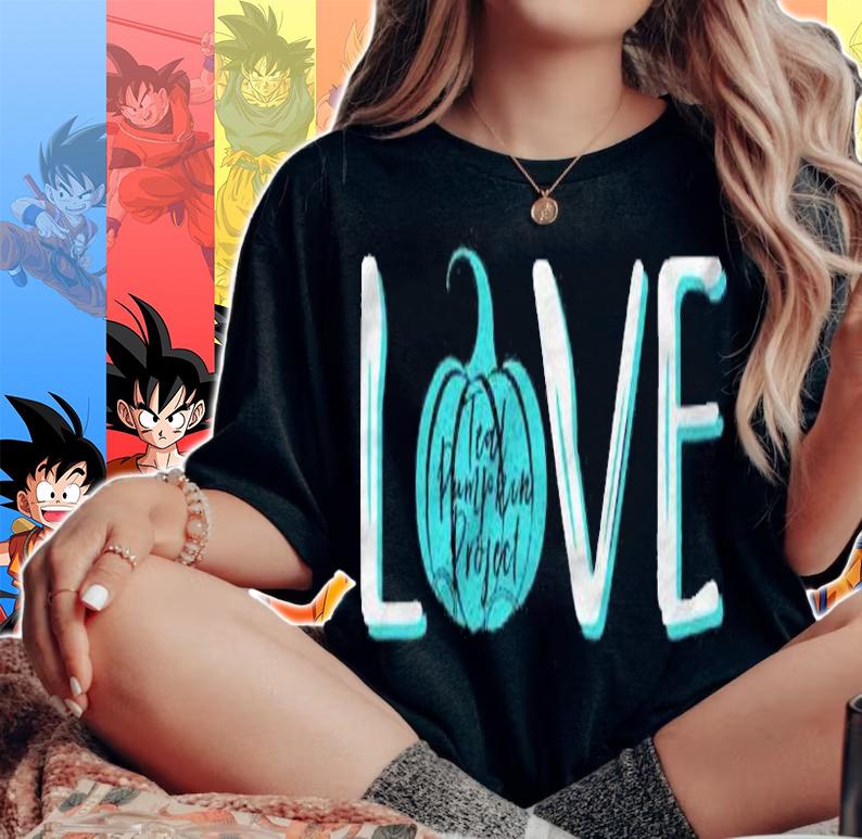 Teal Pumpkin Food Allergy Awareness Halloween Love Shirt woman shirt