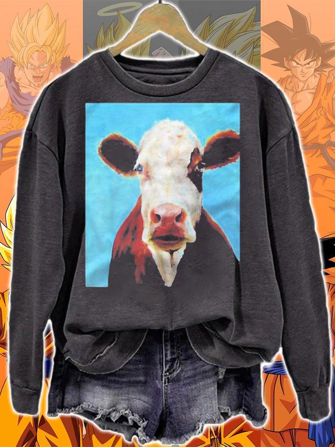 Hereford Cow Shirt Hereford Cattle Shirt Cow T-shirt sweatshirt