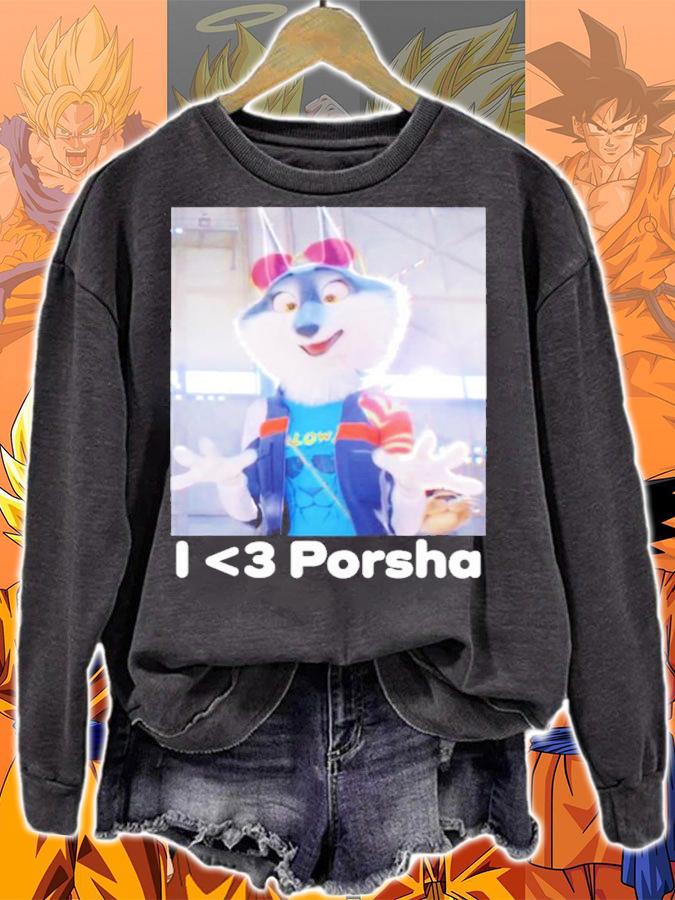 Porsha Fanmade I Love Porsha Shirt sweatshirt
