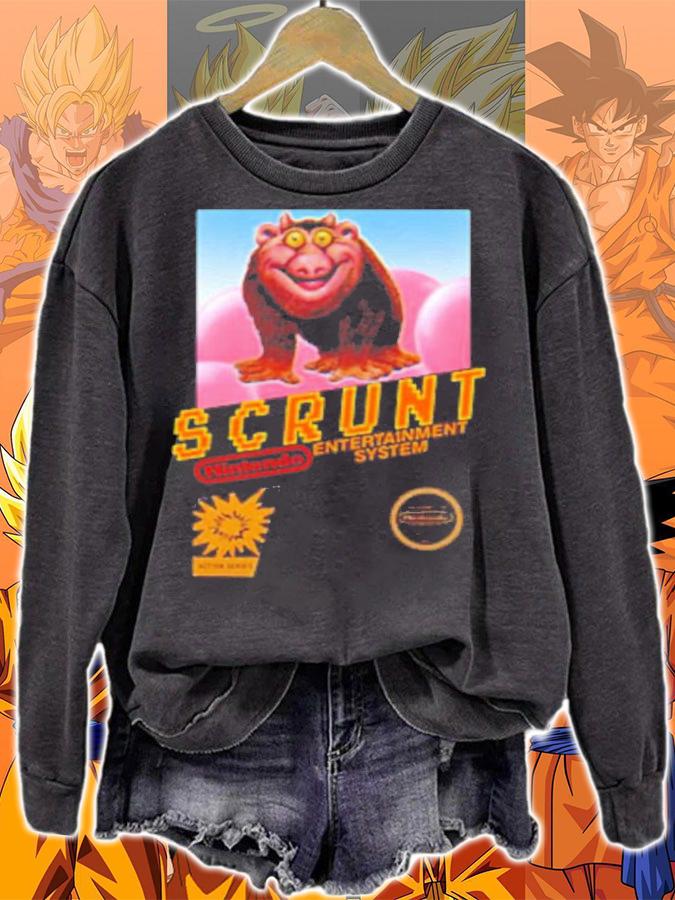 Scrunt Nintendo Entertainment System Shirt sweatshirt