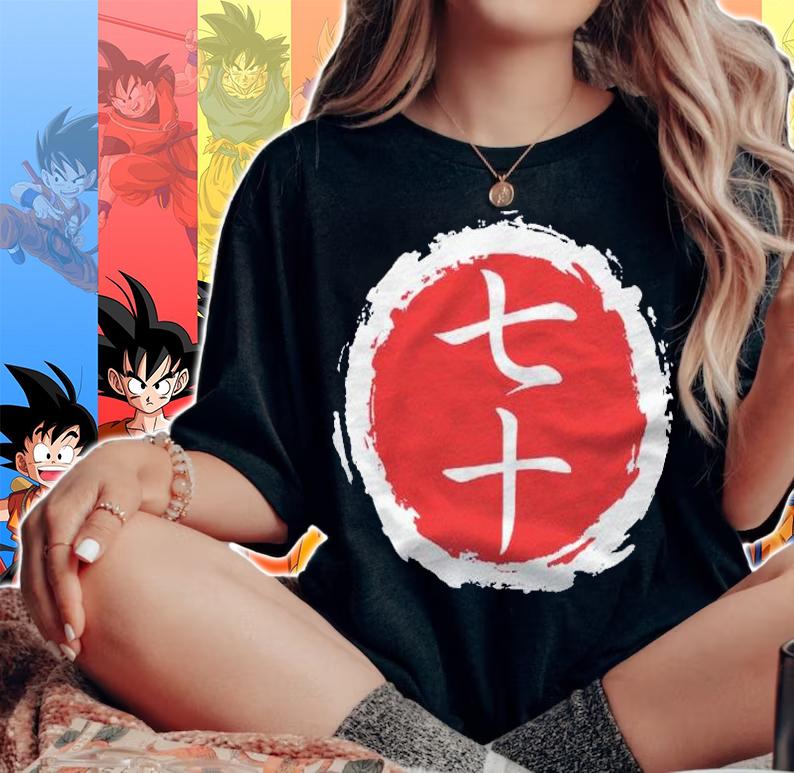 Japanese Kanji 70 Years Old 70Th Birthday Mens Womens Shirt woman shirt