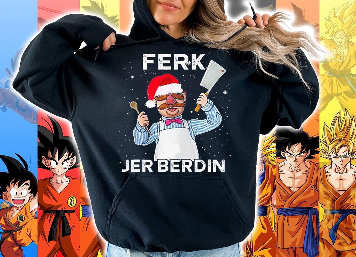 Santa Ferk Jer Berdin Kitchen Chef Knife Christmas Pajamas t-shirt hoodie