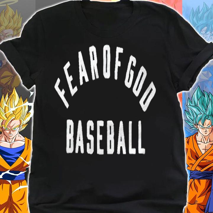 Fear of God baseball T-shirt shirt