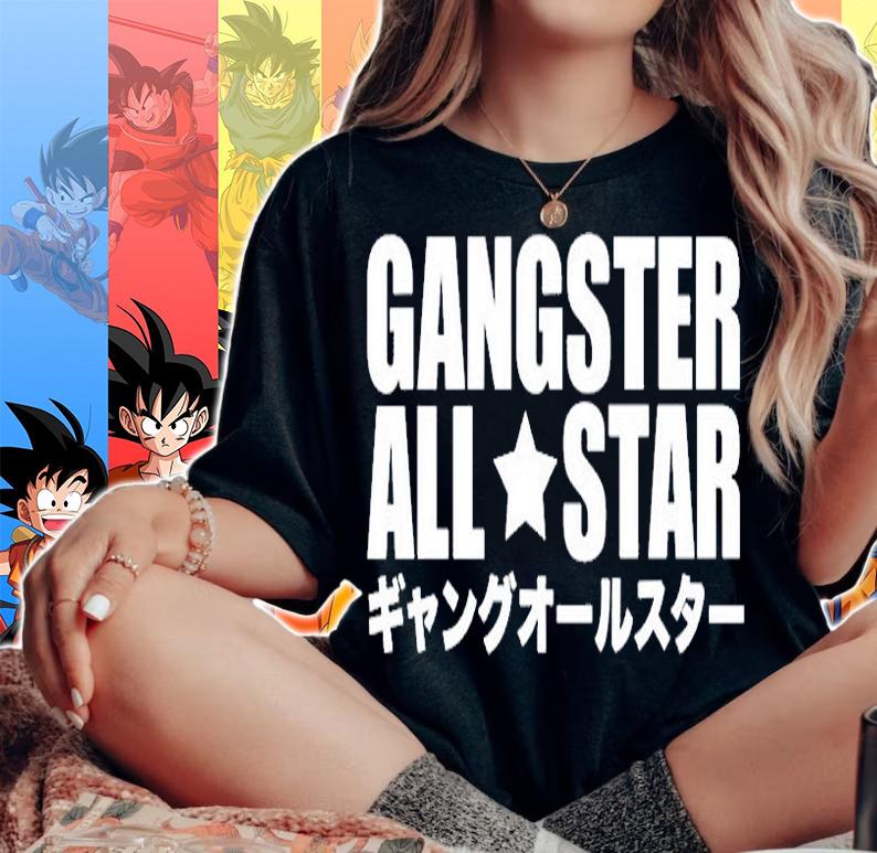 Gangster All Star T-Shirt woman shirt